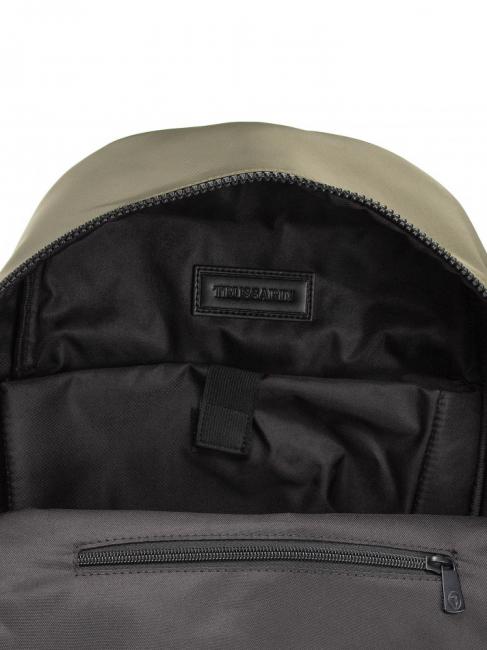 SPEEDY LETTERING Nylon backpack, 15.6" pc holder green olive / stone - Laptop backpacks