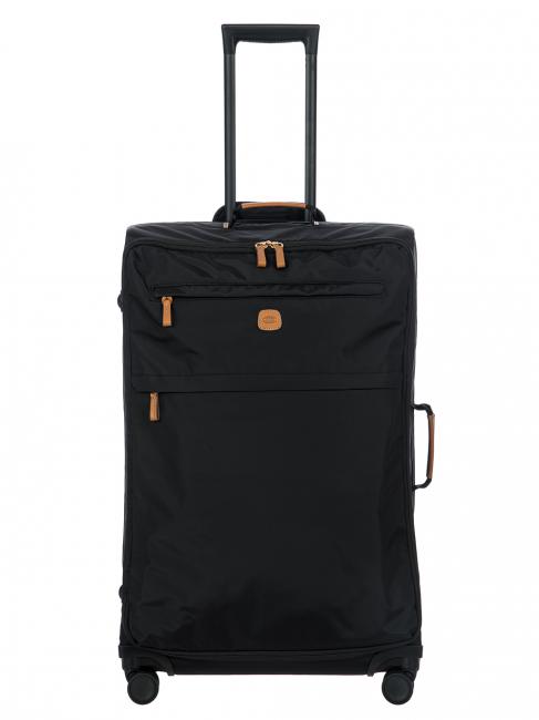 X-TRAVEL SOFT Trolley large size Black - Semi-rigid Trolley Cases