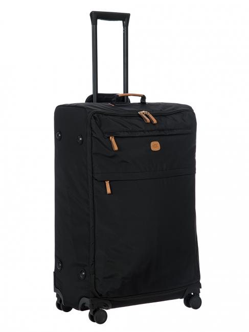 X-TRAVEL SOFT Trolley large size Black - Semi-rigid Trolley Cases