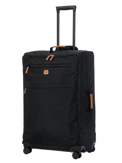 X-TRAVEL SOFT Trolley large size Black - Semi-rigid Trolley Cases