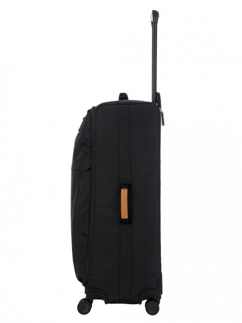 X-TRAVEL SOFT Trolley large size Black - Semi-rigid Trolley Cases
