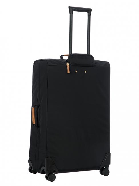 X-TRAVEL SOFT Trolley large size Black - Semi-rigid Trolley Cases