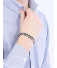 GUESS HYPE CURB CHAIN Bracelet antique silver - Men's Bracelets - 2