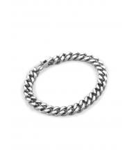 GUESS HYPE CURB CHAIN Bracelet antique silver - Men's Bracelets - 3