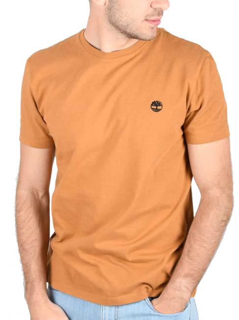 SS DUNRIVER CREW Cotton T-shirt wheat boot - T-shirt