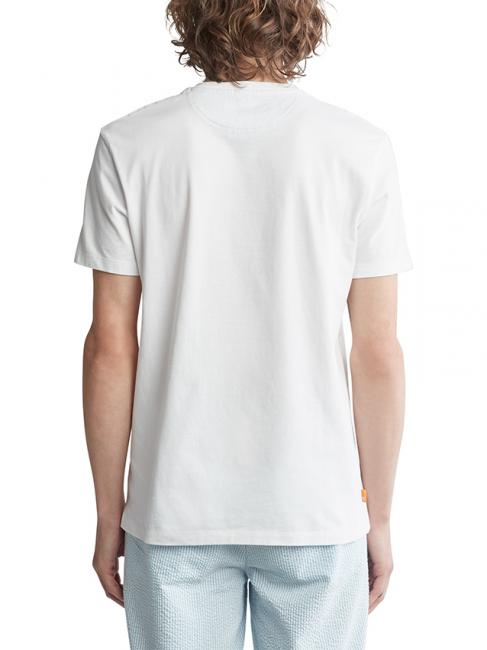 DUNSTAN RIVER Cotton T-shirt with pocket white - T-shirt