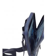 PIQUADRO FINN iPad Mini bag blue - Over-the-shoulder Bags for Men - 3