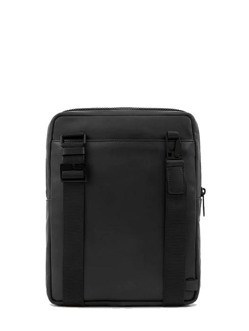 FINN iPad bag, in leather Black - Over-the-shoulder Bags for Men