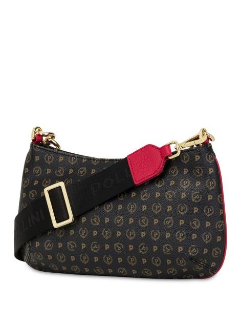 HERITAGE Chain handle shoulder bag black lacquer - Women&rsquo;s Bags