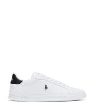 RALPH LAUREN HERITAGE COURT II NAPPA Men's leather sneakers - Men&rsquo;s shoes