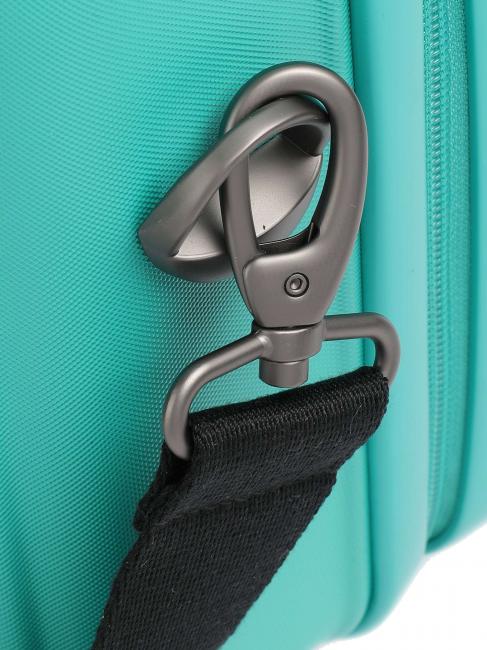 LOGODUCK + Rigid beauty case with shoulder strap spectragreen - Beauty Case