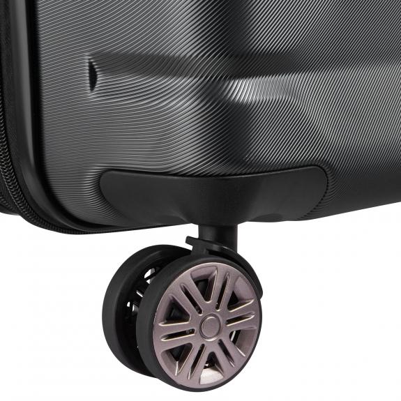 AIR ARMOUR Slim Hand luggage trolley black - Hand luggage