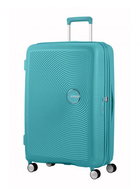 trolley case SOUNDBOX line. large. expandable turquoise tonic - Rigid Trolley Cases