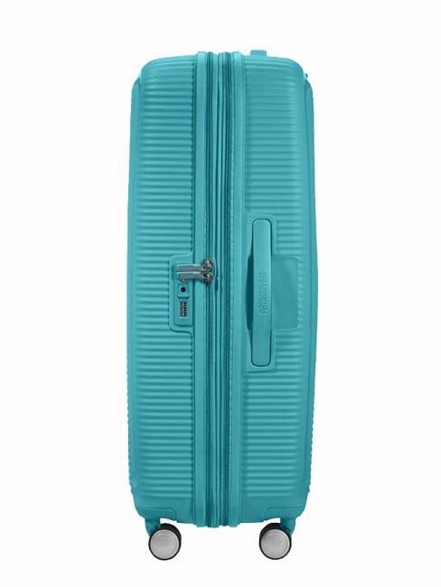 trolley case SOUNDBOX line. large. expandable turquoise tonic - Rigid Trolley Cases
