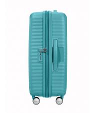 AMERICAN TOURISTER SOUNDBOX SPINNER Medium trolley, expandable turquoise tonic - Rigid Trolley Cases - 4