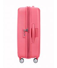 AMERICAN TOURISTER SOUNDBOX SPINNER Medium trolley, expandable sun kissed coral - Rigid Trolley Cases - 4