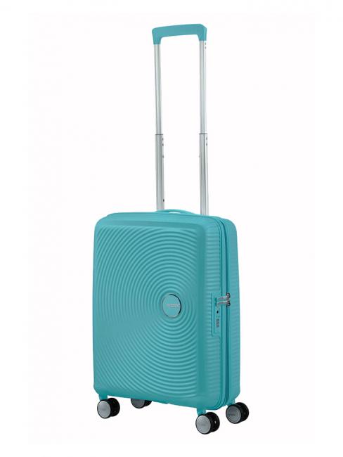 Trolley SOINDBOX line, hand baggage, expandable turquoise tonic - Hand luggage