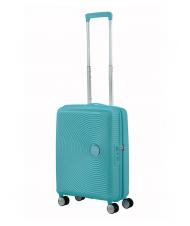 AMERICAN TOURISTER Trolley SOINDBOX line, hand baggage, expandable turquoise tonic - Hand luggage - 3