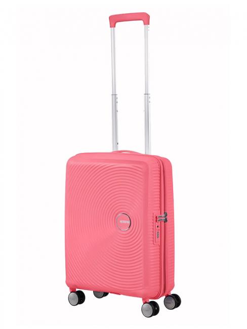 Trolley SOINDBOX line, hand baggage, expandable sun kissed coral - Hand luggage