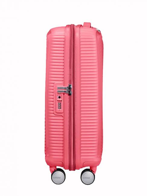 Trolley SOINDBOX line, hand baggage, expandable sun kissed coral - Hand luggage