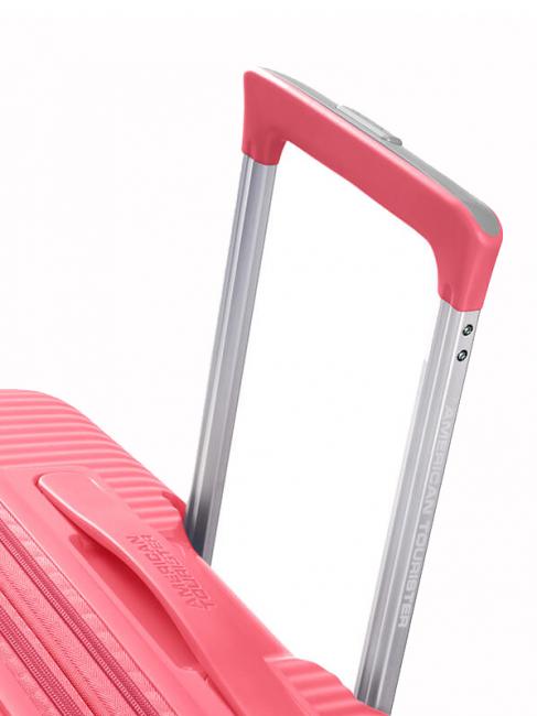 Trolley SOINDBOX line, hand baggage, expandable sun kissed coral - Hand luggage