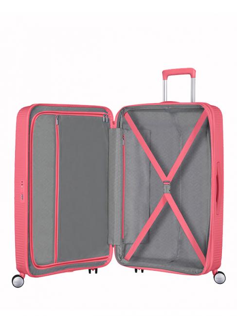 trolley case SOUNDBOX line. large. expandable sun kissed coral - Rigid Trolley Cases