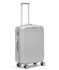 R RONCATO FLIGHT Set of 3 hand luggage trolleys, medium, large silver - Trolley Set - 4