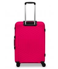 R RONCATO HEXA Medium size trolley fuchsia - Rigid Trolley Cases - 4