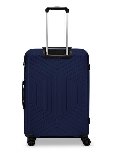 HEXA Medium size trolley blu navy - Rigid Trolley Cases