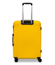 R RONCATO HEXA Medium size trolley yellow - Rigid Trolley Cases - 4