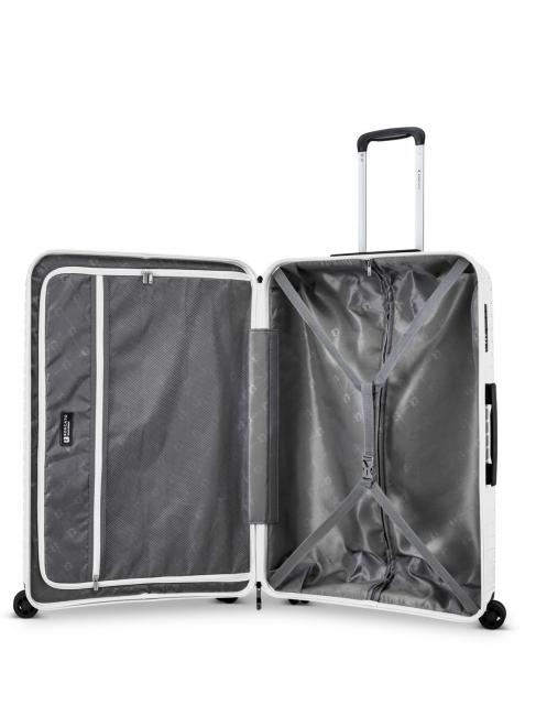HEXA Medium size trolley white - Rigid Trolley Cases