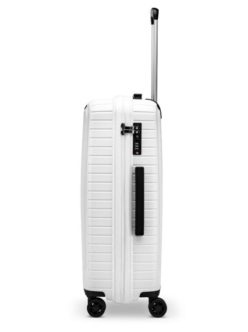 HEXA Medium size trolley white - Rigid Trolley Cases