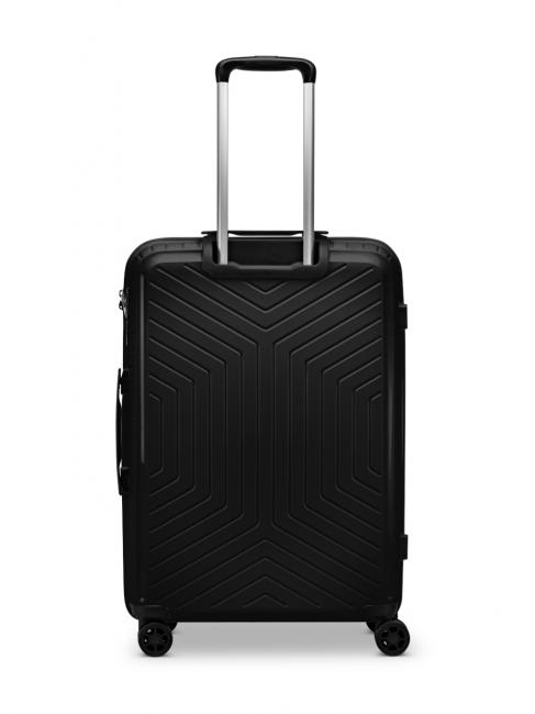 HEXA Medium size trolley Black - Rigid Trolley Cases