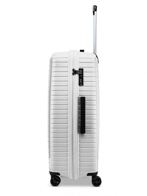 HEXA Trolley large size white - Rigid Trolley Cases