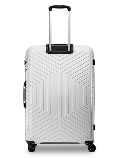 HEXA Trolley large size white - Rigid Trolley Cases