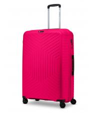 R RONCATO HEXA Set of 3 trolleys: cabin + medium + large fuchsia - Trolley Set - 5