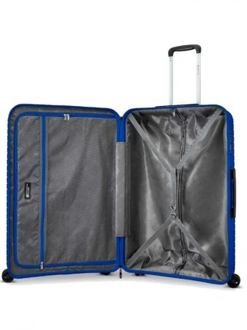 HEXA Set of 3 trolleys: cabin + medium + large royal blue - Trolley Set