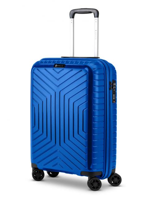 HEXA Set of 3 trolleys: cabin + medium + large royal blue - Trolley Set