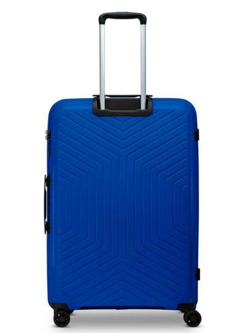 HEXA Set of 3 trolleys: cabin + medium + large royal blue - Trolley Set