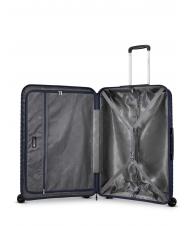 R RONCATO HEXA Set of 3 trolleys: cabin + medium + large BLUE - Trolley Set - 2