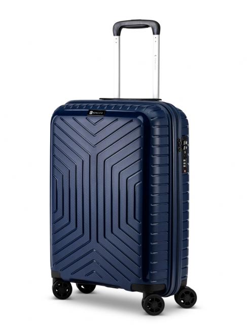 HEXA Set of 3 trolleys: cabin + medium + large BLUE - Trolley Set