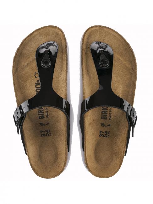 GIZEH Birko-Flor varnish black - Unisex shoes