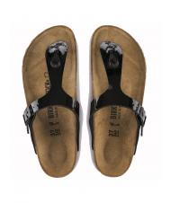 BIRKENSTOCK GIZEH Birko-Flor varnish black - Unisex shoes - 3