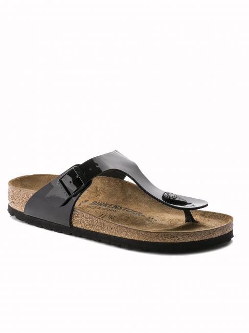 GIZEH Birko-Flor varnish black - Unisex shoes