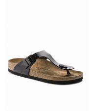 BIRKENSTOCK GIZEH Birko-Flor varnish black - Unisex shoes - 4