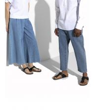 BIRKENSTOCK GIZEH Birko-Flor varnish black - Unisex shoes - 7