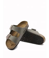 BIRKENSTOCK ARIZONA Nubuck sandal stone - Men&rsquo;s shoes - 5
