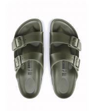 BIRKENSTOCK ARIZONA ESSENTIAL Rubber sandal khaki - Unisex shoes - 3