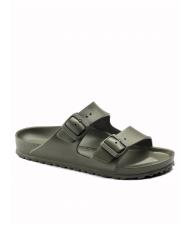 BIRKENSTOCK ARIZONA ESSENTIAL Rubber sandal khaki - Unisex shoes - 4