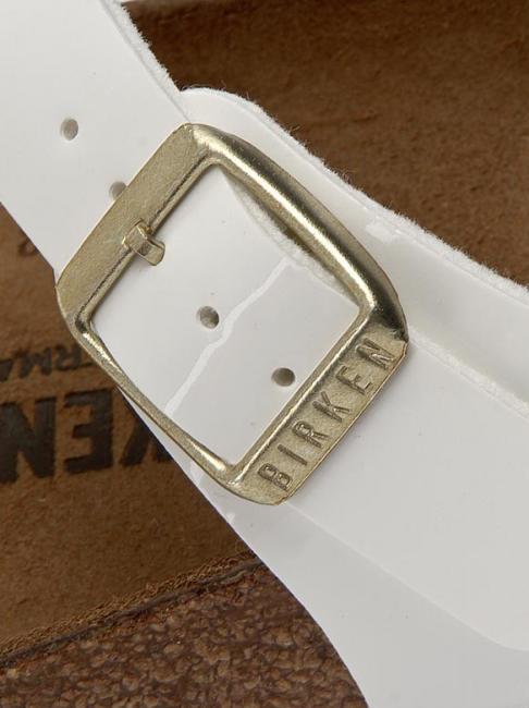 GIZEH Flip flops in Birko-Flor white - Women’s shoes